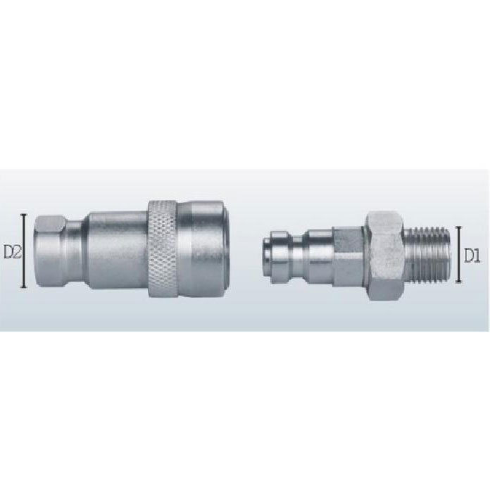 Raccords rapides hydrauliques haute pression série LKJ