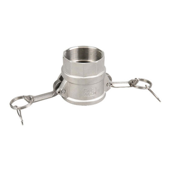 Coupleur femelle de type D - Camlock en acier inoxydable