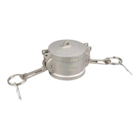 Type de capuchon anti-poussière DC, coupleur d'extrémité femelle, Camlock en acier inoxydable