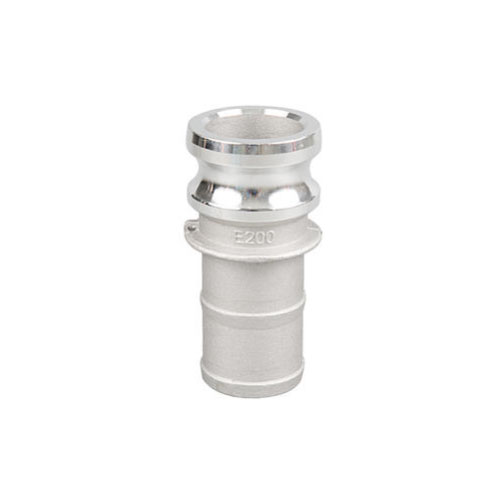 Coupleur mâle de type E, tige de tuyau en X, Camlock en aluminium