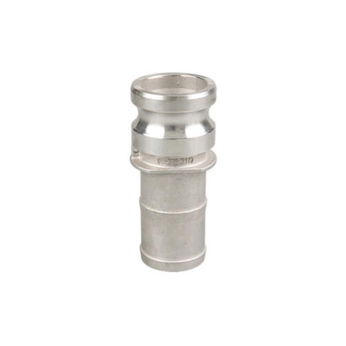 Coupleur mâle de type E, tige de tuyau en X, Camlock en acier inoxydable
