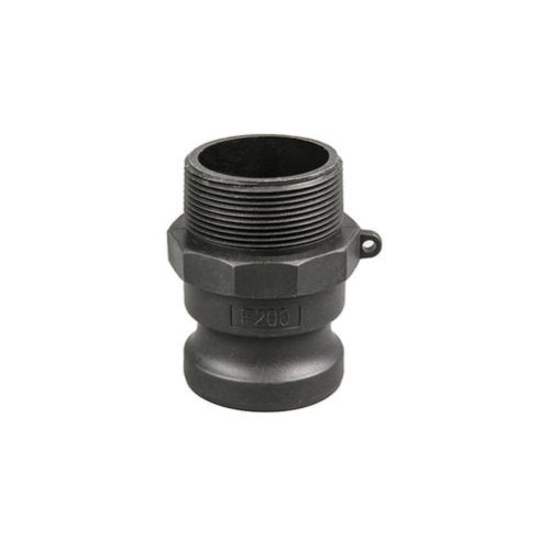 Adaptateur Camlock mâle anodisé noir de type F X mâle